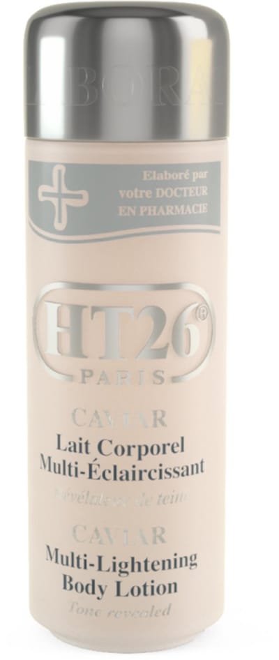 HT26 Caviar Lait Corporel Éclaircissant 500ml – Verhelderende Bodylotion met Caviarextract – Tegen Pigmentvlekken – Egale & Stralende Huid – Natuurlijke Actieve Ingrediënten