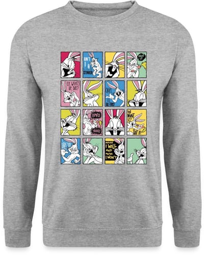 Looney Tunes Bugs Bunny Tiles Sweater Heren