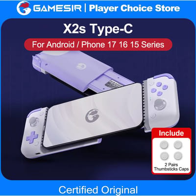 GameSir X2s Mobiele Gamepad Android IOS iPhone 17 16 15 Gamecontroller voor Mobiele Telefoons Cloud Gaming Xbox Game Pass STADIA