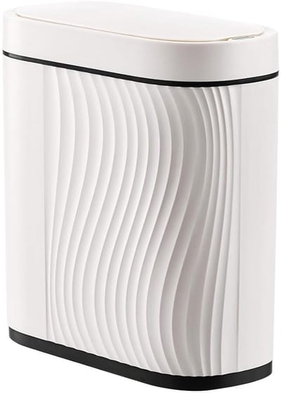 Automatische 8 Liter Afvalbak met Sensor - Perfect voor Badkamer, Keuken en Slimme Ruimtes, Met Deksel en Elektrische Functie