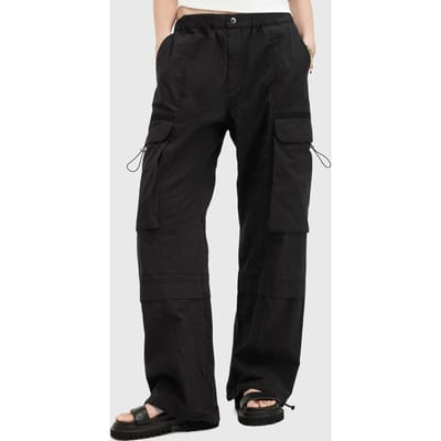 AllSaints Barbara Trouser Black Maat: 12 | Cargobroeken Outlet | Dames | Zwart