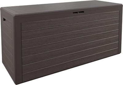 Grote Weerbestendige Opbergbox 280 Liter voor Tuin en Balkon - Houtlook Tuinkist