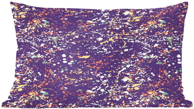 Sierkussens - Kussentjes Woonkamer - 60x40 cm - Spat - Abstract - Stippen