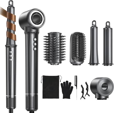 Multifunctionele 5-in-1 Haarstyler met Hoge Snelheid en Ionen Technologie