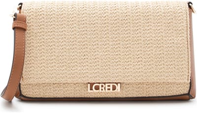 L.CREDI Rosalie Schoudertas 26 cm - Dames - nature