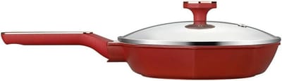 Koekenpan - Koekenpan - Lekker Koken - Antiaanbaklaag - 26CM - Zwart