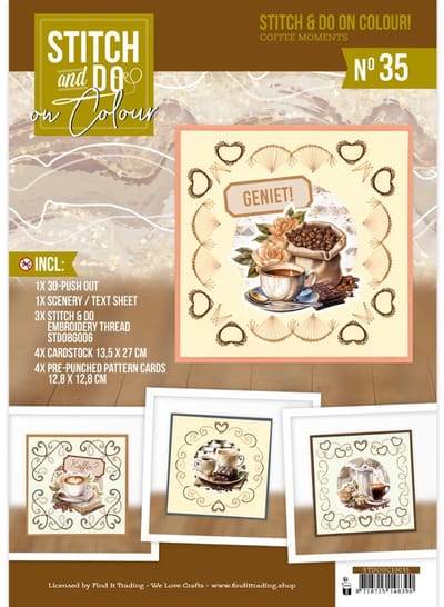 Stitch and do on Colour 35 - Coffee Moments