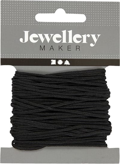 CC Macramé Koord 2 mm Zwart 8 m