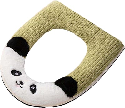 Livano Wasbare Wc Bril Hoes - Toiletbril Cover - Verwarmde Wc Bril - Toiletbril - Wc Deksel - Toiletafdekking - Groen