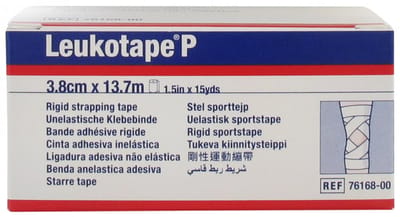 Essity Leukotape P Stijve Kleefband 3,8 cm x 13,7 m