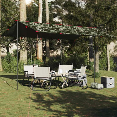 vidaXL - Kampeerluifel - waterdicht - 506x306 - cm - camouflage