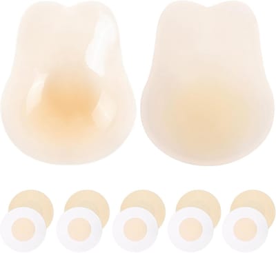 Siliconen Tepelcovers Onzichtbaar en Zelfklevend, Ultra Dun voor Vrouwen - 5 Paar Nipple Covers voor Comfort en Verleiding