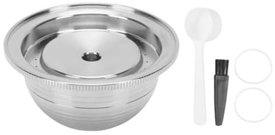 Dailygoods- Koffiepad Herbruikbaar - Accessoirekit - Roestvrij Staal - Optimale Brouwprestaties - Duurzaam - Eenvoudig Onderhoud - Koffiecapsule
