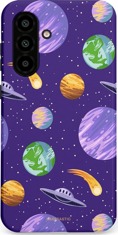 Casetastic Hoesje Geschikt voor Samsung A56 / A36 - Stijlvolle Beschermende Duo-layer Case - Ufo verkeer