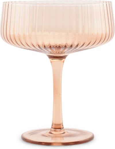 S|P Collection Champagneglas 23cl coupe amber Ray - set/4