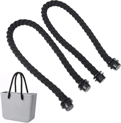 Set van 2 Tas Handvatten van 65 cm, Duurzame Touwhandvatten, Vervangende Handvatten voor Strandtassen, Handtassen en Schoudertassen