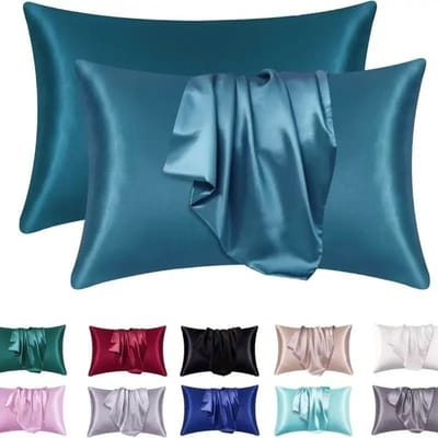 Kussensloop Zijden Kussenhoes Zijdeachtig Satijn Haar Schoonheid Kussensloop Comfortabele Kussensloop Woondecoratie geheelStandaard/Queen 1PC 51x66cm