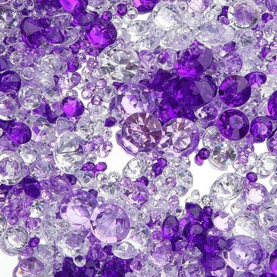 Decoratieve Violette Diamanten Kristallen - 5000 Stuks
