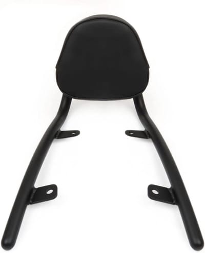 Motorfiets Bagagerek - Bagagedrager Achterbank - Motorbagage Vervoeren - Met Comfortkussen - N.v.t. - Zwart