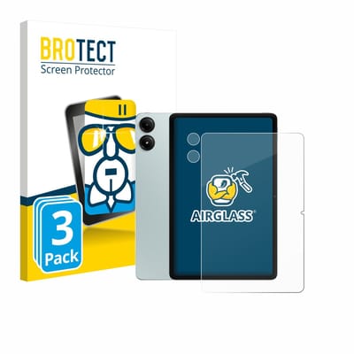 Screenprotector 3 Stuks voor Xiaomi Redmi Pad Pro (Voor+Camera) Beschermglas transparant