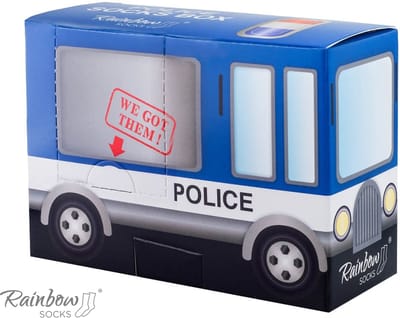 Rainbow Socks - Sokken voor Politie - 2 Paar - Comfortabel - OEKO-TEX