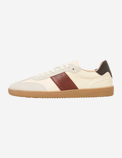 Brax Heren Sneaker  Style CRISTIANO natur, beige, maat 40