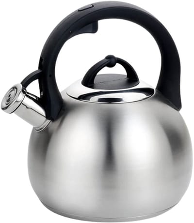 Maestro MR-1311 3L RVS Waterkoker met Fluitje - Zilver