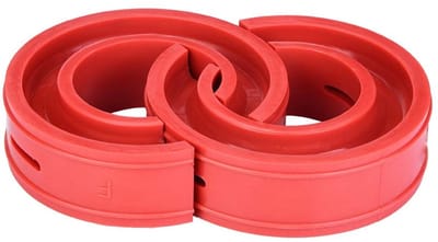Dailygoods- Schokdemper Veiligheid Verbeteren - Auto Schokdemper - TPE Buffer - Eenvoudig te Installeren - Stabiliteit Verbeteren - Verhoogt Chassis met 0,2-0,3 cm - Schokbreker