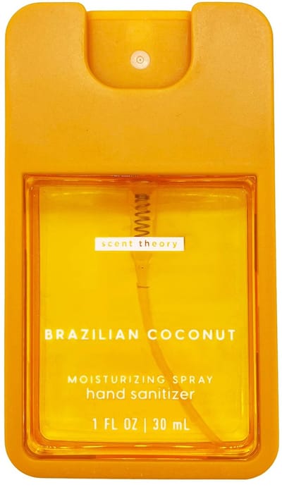 Scent Theory, Hand Sanitizer Spray, Brazilian Coconut, | Hygiënische Handdesinfectiespray, 30ml