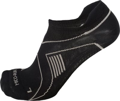 Mico Low Cut Running Sock zwart - XXL