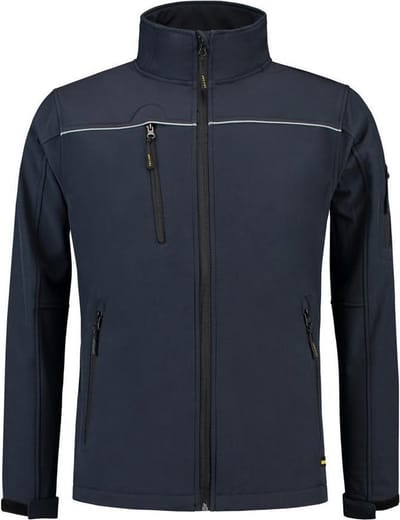 Tricorp Soft Shell jack - Workwear - 402006 - Navy - maat XXS