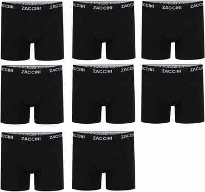 Zaccini 8-pack: Zwart