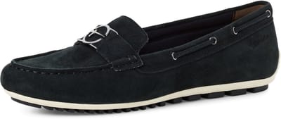 Tamaris dames slip-on schoen 1-24630-44 805 Moccassin damesschoenen leer blauw
