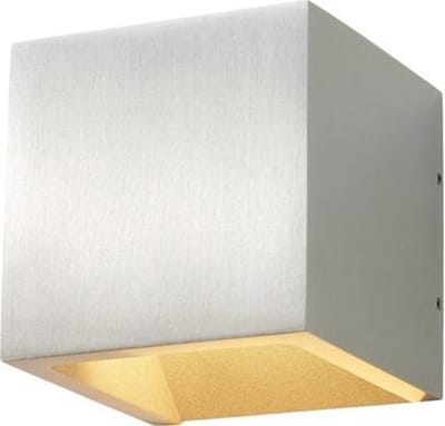 Artdelight - Wandlamp Cube - Aluminium - LED 6W 2700K - IP54 - Dimbaar