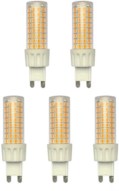 Avide G9 LED Insteeklamp 7W 220-240V - 6400K - 800lm - LED Lampjes Insteek - Daglicht wit - Vervangt 51W lamp - 5 stuks