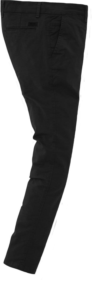 Yazubi Heren Chino Broek Dustin – Slim Fit – Katoen Stretch – Zwart – 5-pocket