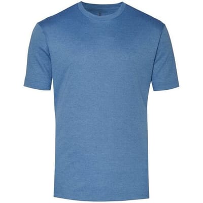 Desoto T-Shirt Roundneck Uni Piqué Dove Blue / male