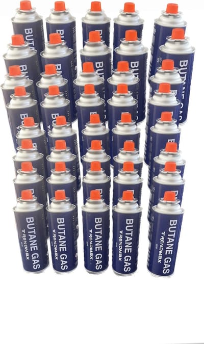 Butaan gasbussen - Butaan gasflessen - 40 stuks a 227 gram - Langdurig - Gasbus navulling - Trendmax