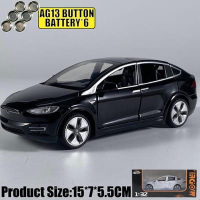 1:32 Model X Awd Middelgrote Luxe SUV Legering Metaal Diecast Modelauto Simulatie Huis Trendy Ornamenten En Collectie Hobby Cadeaus