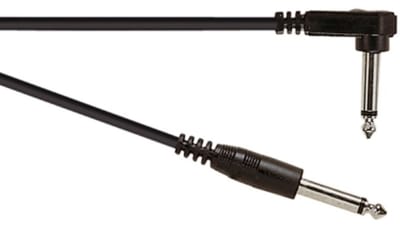 SoundLAB 6,35mm Jack mono audio kabel - haaks - 3 meter