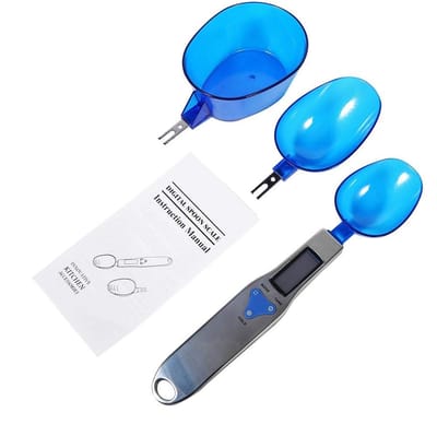 Shopcentral - Elektronische digitale lepelweegschaal - Keukenweegschaal - Eenvoudig op te bergen - Geschikt voor vloeistoffen - Ideaal voor baby's - Me...