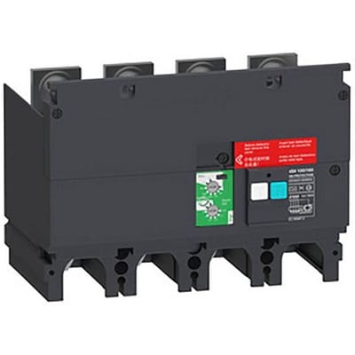 Schneider Electric LV429489 Extra veiligheidsmodule voor foutstroom VigiPacT voor Compact NSX 100/160 4P, 200 VAC tot 440 VAC, 30 mA tot 30 A, type A.