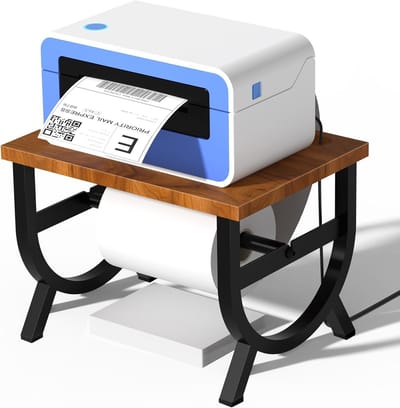 Houder voor labelrollen en gevouwen labels, accessoires voor thermische printers en etiketten, ideaal voor kantoor en verzending