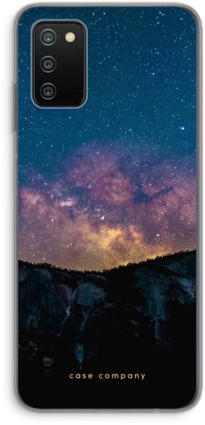 Case Company® - Hoesje geschikt voor Samsung Galaxy A03S hoesje - Travel to space - Soft Cover Telefoonhoesje - Bescherming aan alle Kanten en Schermrand