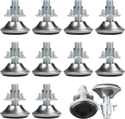Dailygoody - Aanpasbare Meubelverhogers - Meubelpoten - Stabilisatie - Medium Formaat - Polypropyleen - Ideaal voor Tafel, Stoel, Sofa en Beddenpoten ...