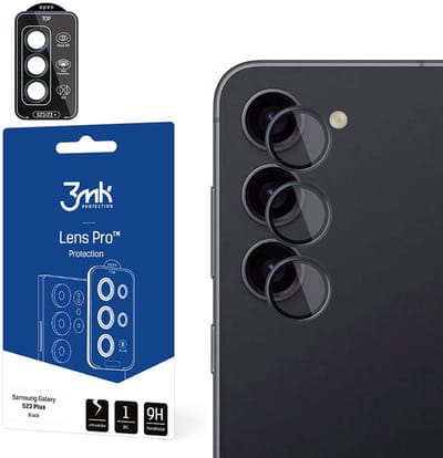 3mk Samsung Galaxy S23 5G - Lens Protection Pro Black