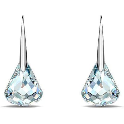 Swarovski Spirit Oorbellen Dames Oorbellen Wit Rhodium-Vergulde 5516533 Box (Random Color),White Gold-Plated white