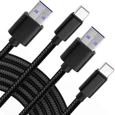 Dailygoody - USB Type C Oplaadkabel - 3 meter Lengte voor Gaming Controllers - Ideaal voor Xbox Series en PS5 - Snelle laadtijd - USB kabels - Geschik...