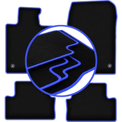CARLUX-BLUE automatten voor: Honda Accord VIII sedan, stationwagen, tourer (2011-2015)