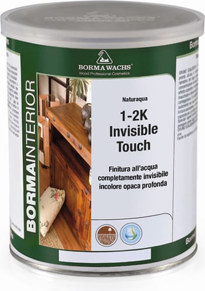 Borma Wachs Invisible Touch Lak Ultra mat (0 GU) Zwart 5 liter
